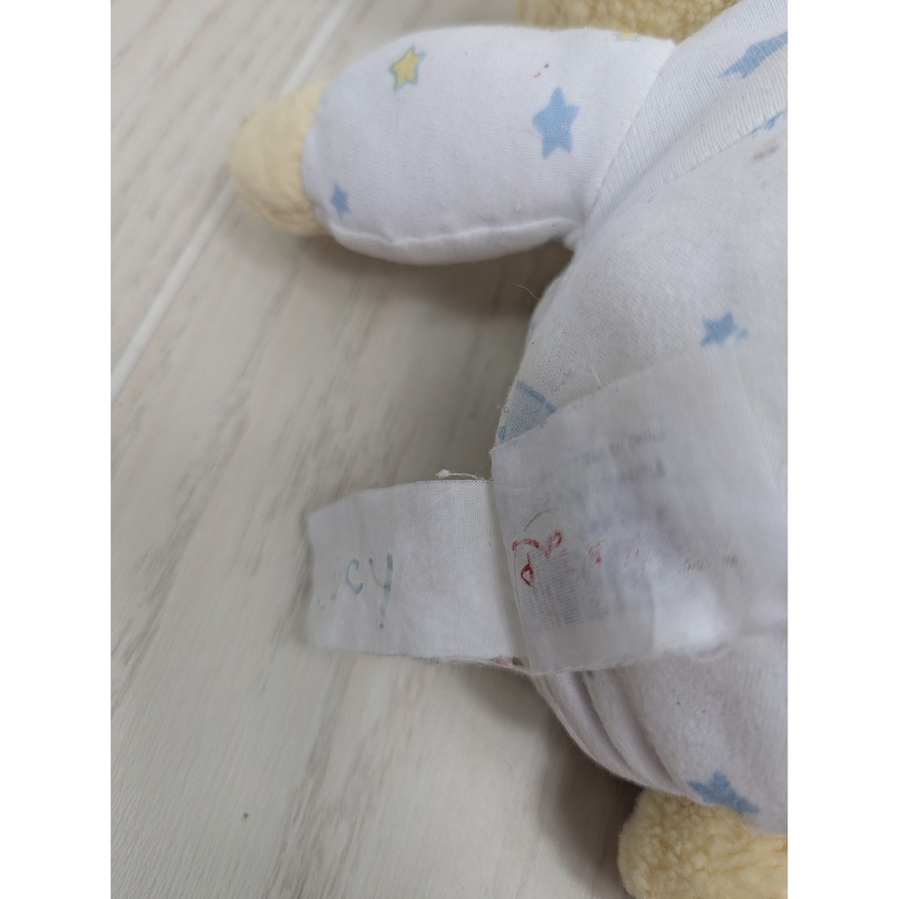 Disney Store Winnie The Pooh Plush Moondream Rattle Bear moons stars pjs READ - Picture 7 of 8